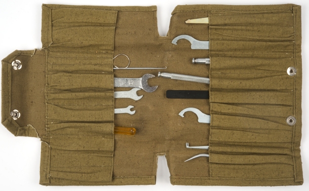 Top view of the Fialka toolkit