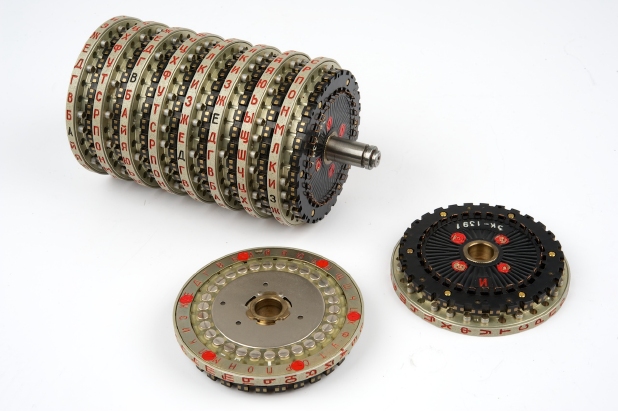 Spare wheels taken from the spindle