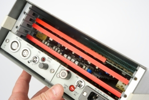 Looking inside the GC-101 after removing the front panel