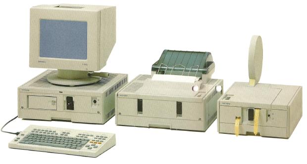 Complete Siemens T-1285CA setup. Photograph taken from the brochure [3].